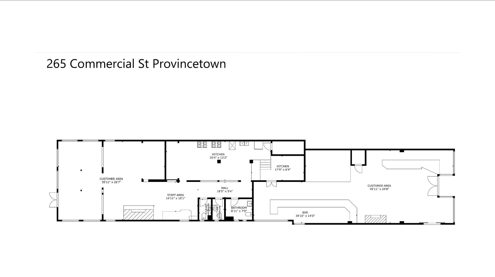 265 Commercial St, Provincetown, MA for lease Interior Photo- Image 1 of 1