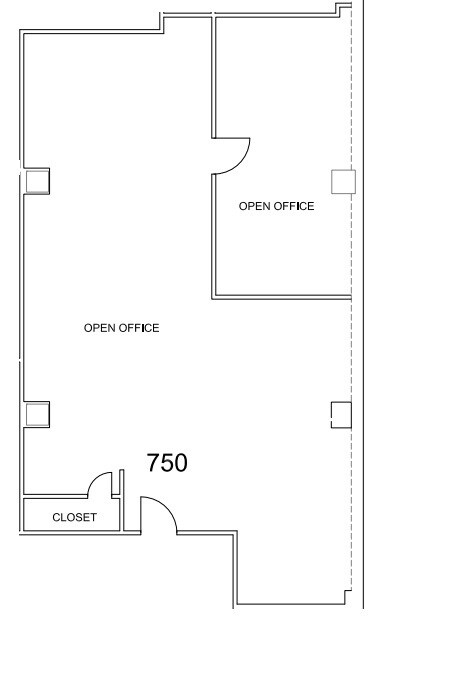 2201 Main St, Dallas, TX for lease Floor Plan- Image 1 of 1