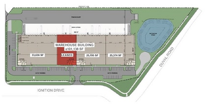 2555 Ignition Dr, Jacksonville, FL for lease Site Plan- Image 1 of 1