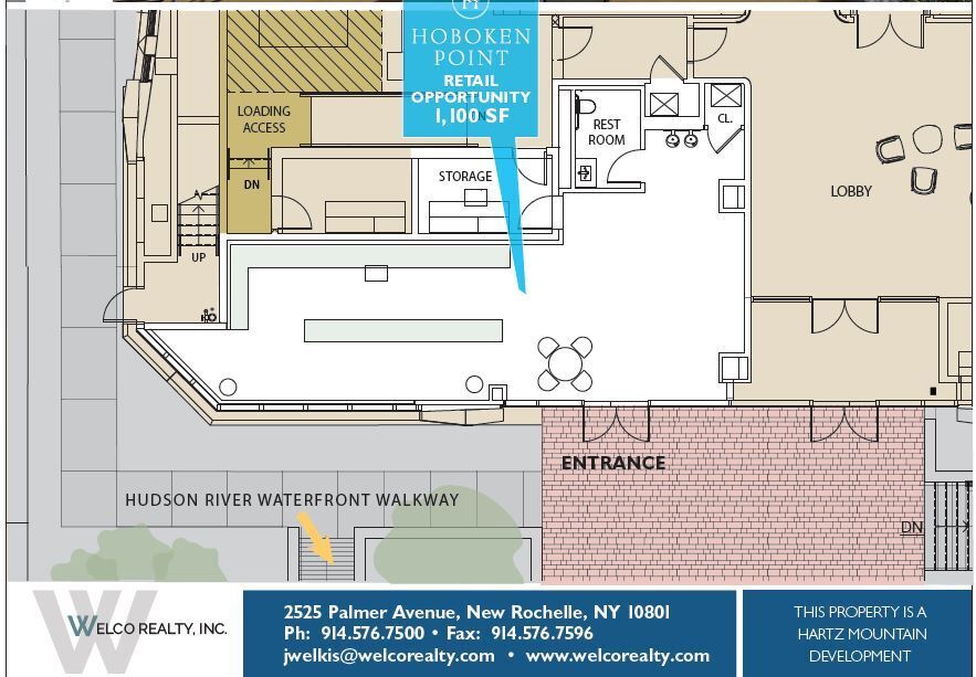 100 Harbor Blvd, Weehawken, NJ for lease Floor Plan- Image 1 of 1