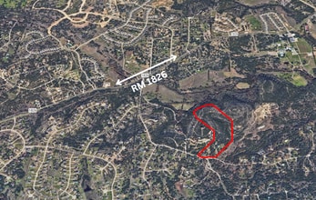 16225 Crystal Hills Dr, Austin, TX - AERIAL map view