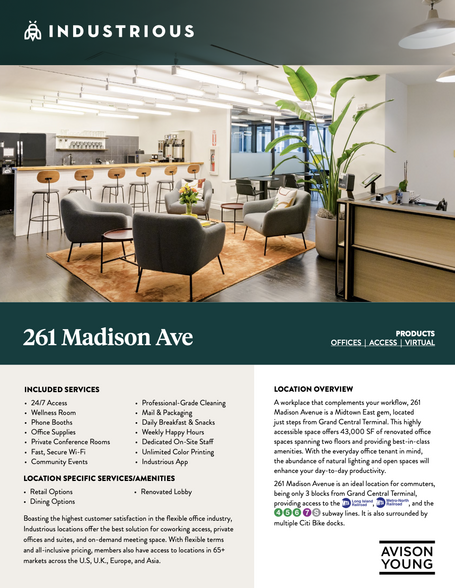 261 Madison Ave, New York, NY for lease - Building Photo - Image 1 of 14