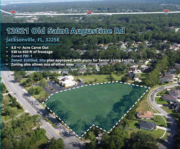 12021 Old Saint Augustine Rd, Jacksonville, FL for sale - Building Photo - Image 1 of 8