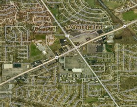 3323-3391 N Hwy 67, Florissant, MO - aerial  map view