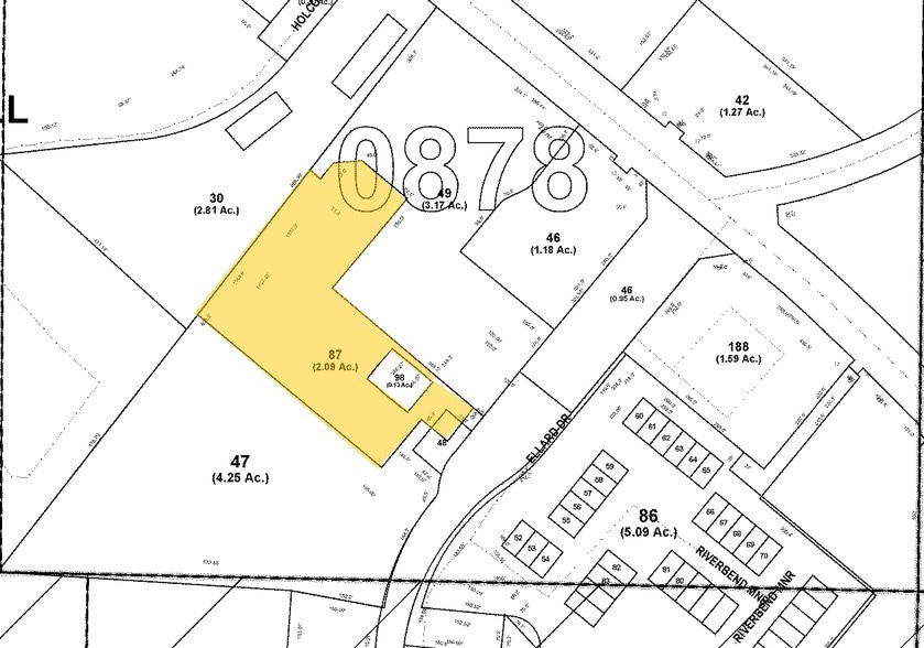 8480 Holcomb Bridge Rd, Alpharetta, GA for lease - Plat Map - Image 2 of 2