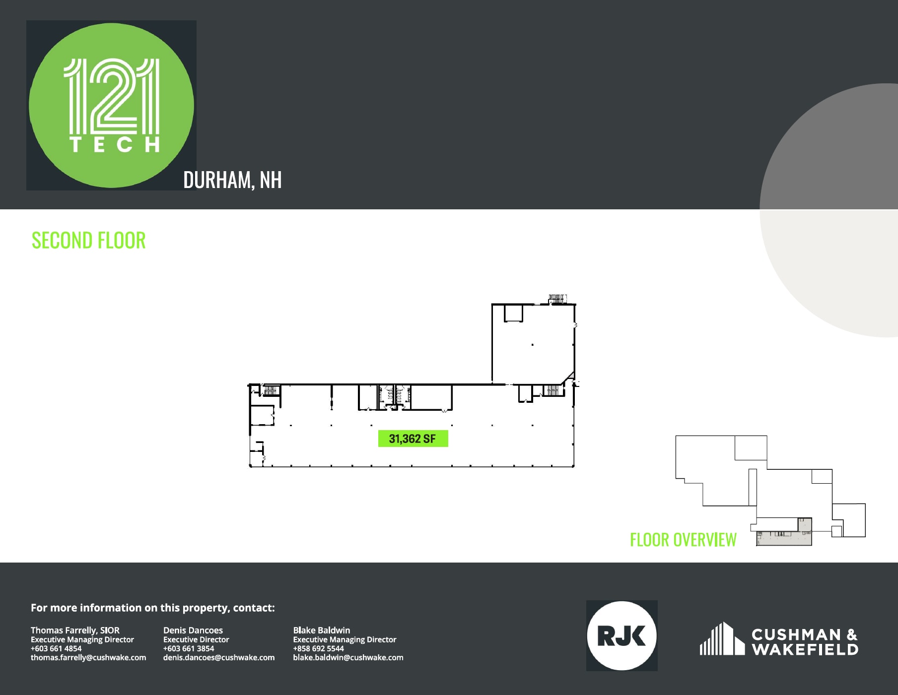 121 Technology Dr, Durham, NH for lease Floor Plan- Image 1 of 1