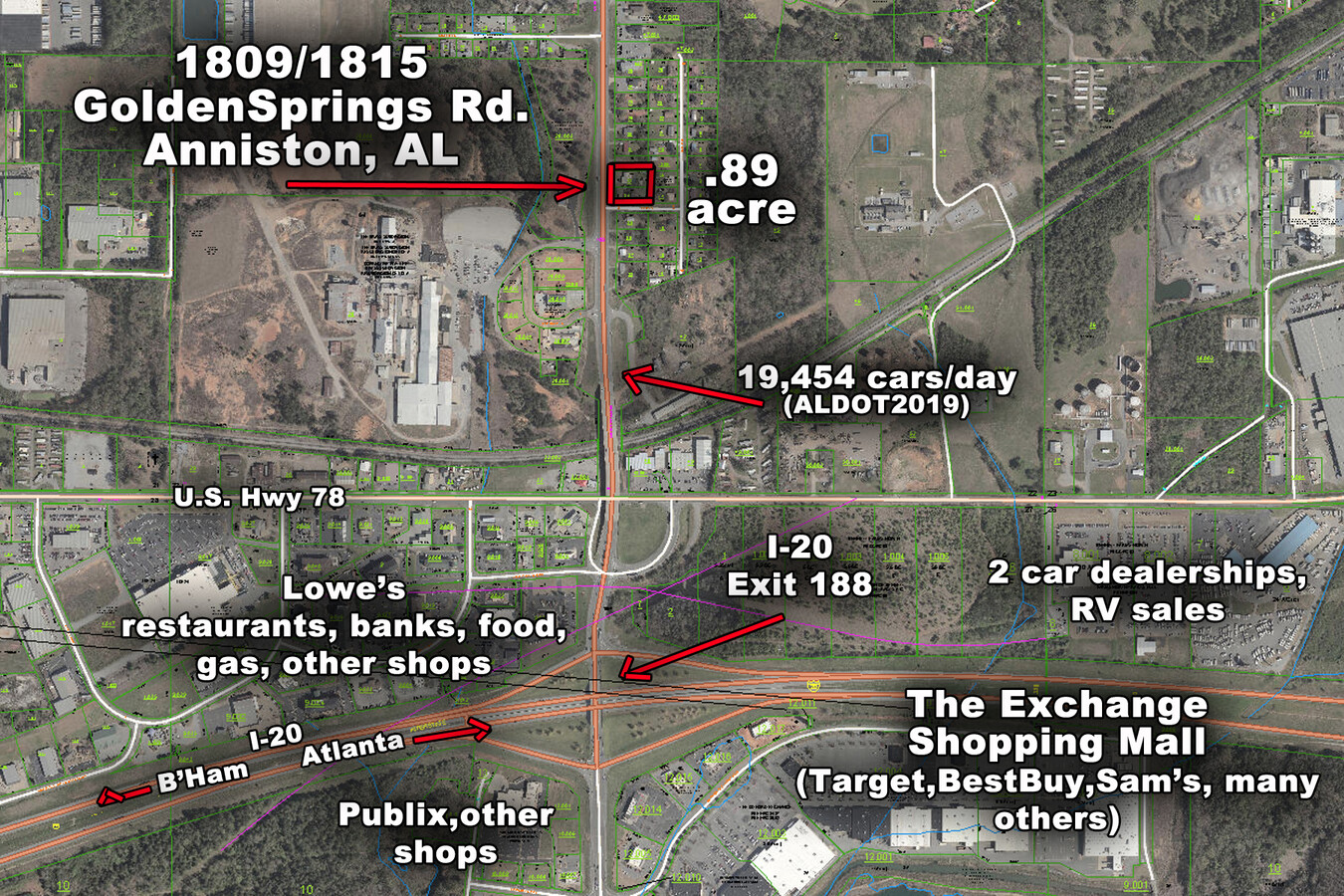 1815 Golden Springs Rd, Anniston, AL 36207