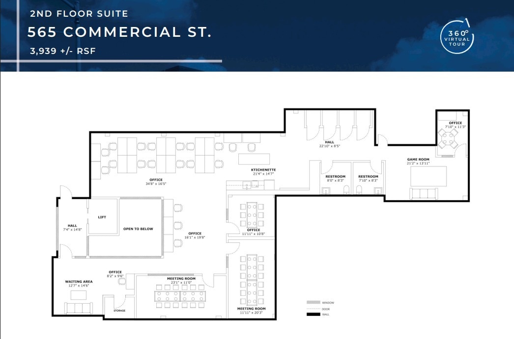 565 Commercial St, San Francisco, CA for lease Floor Plan- Image 1 of 1