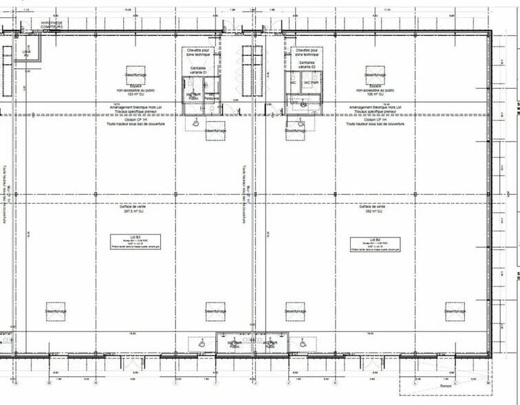 Retail in Caen for lease - Floor Plan - Image 3 of 3