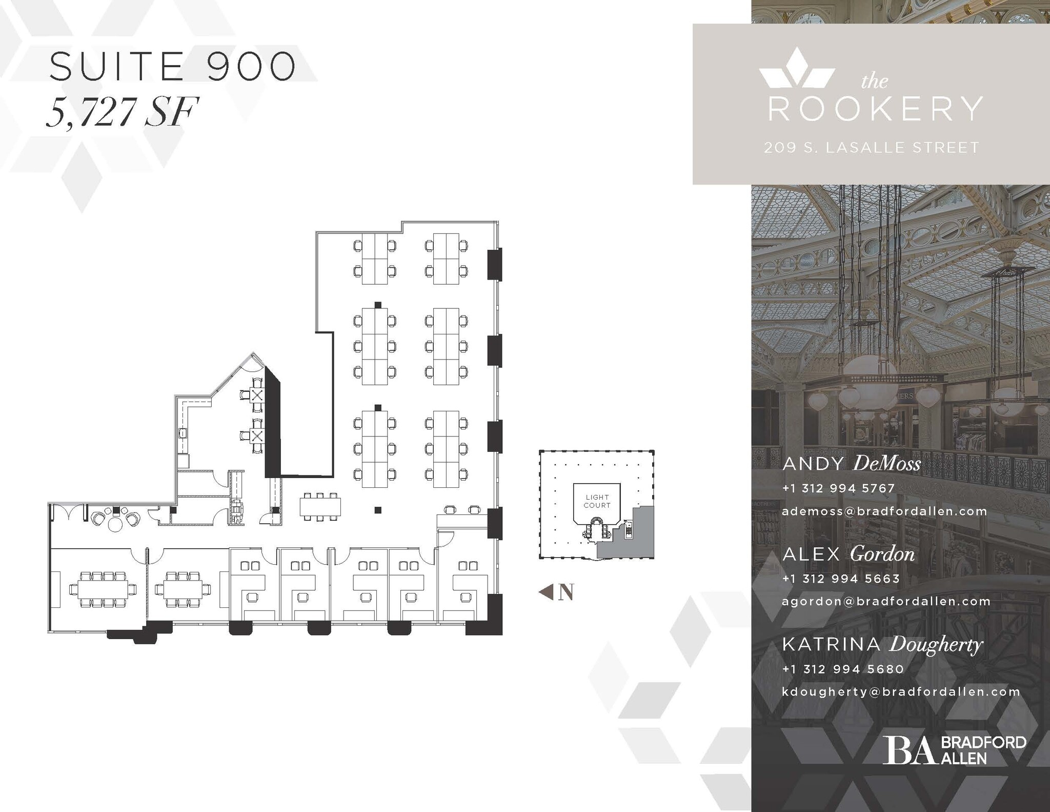 209 S LaSalle St, Chicago, IL for lease Floor Plan- Image 1 of 7