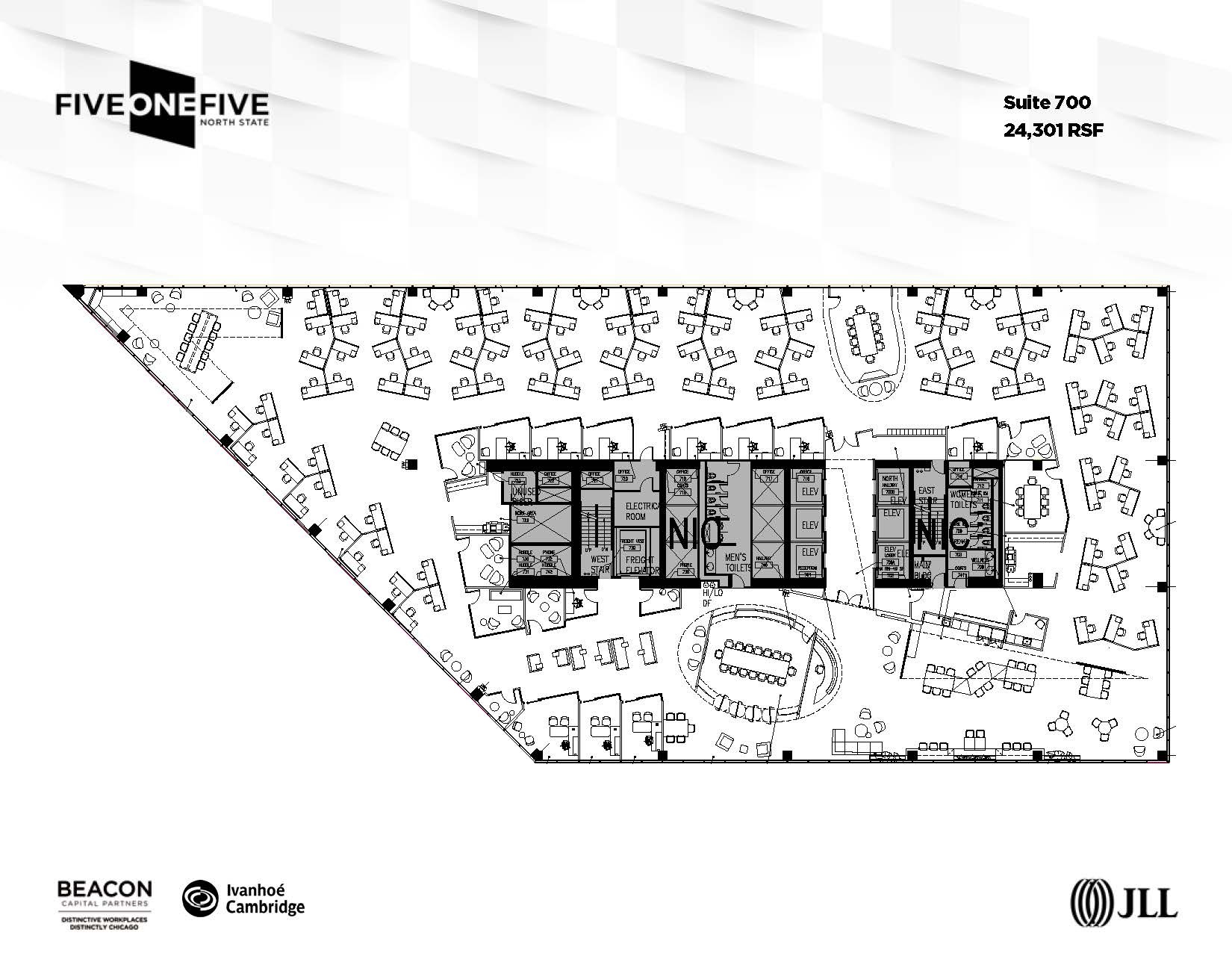 515 N State St, Chicago, IL for lease Floor Plan- Image 1 of 15