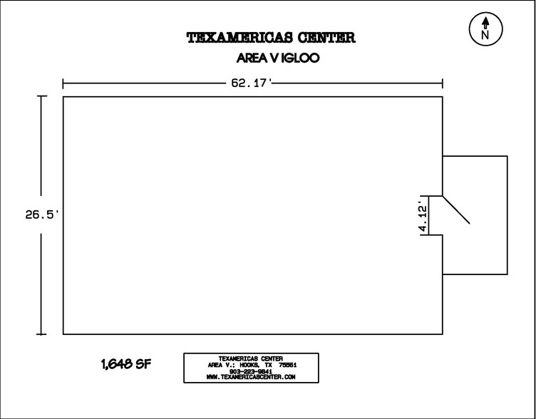 Kaufman St Hooks, Hooks, TX for lease - Floor Plan - Image 3 of 5