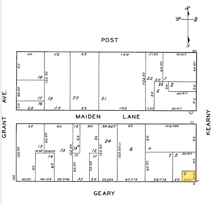 2 Geary St, San Francisco, CA for lease - Plat Map - Image 3 of 15