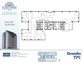 6400 S Fiddlers Green Cir, Greenwood Village, CO for lease Floor Plan- Image 1 of 1