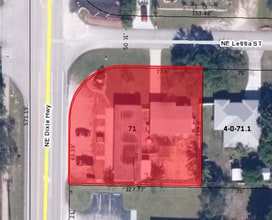 2426 NE Letitia St, Jensen Beach, FL - AERIAL map view