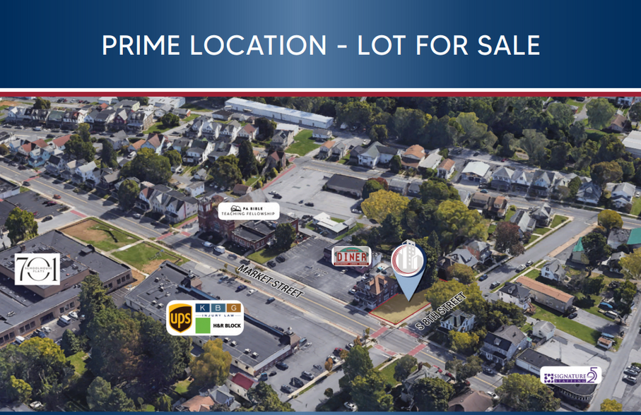 SEC Market St and S 8th St, Lemoyne, PA for sale - Primary Photo - Image 1 of 1