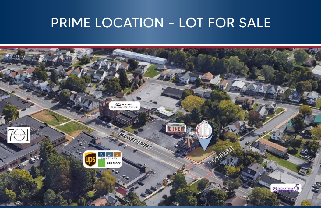 SEC Market St and S 8th St, Lemoyne, PA 17043 Land for Sale