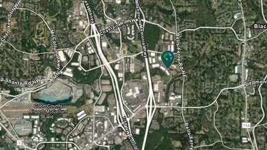 3005 Chastain Meadows Pky, Marietta, GA - AERIAL  map view