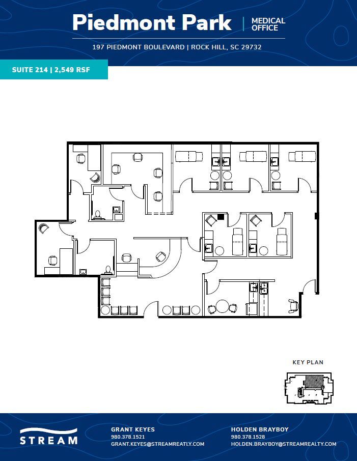 197 Piedmont Blvd, Rock Hill, SC for lease Floor Plan- Image 1 of 1