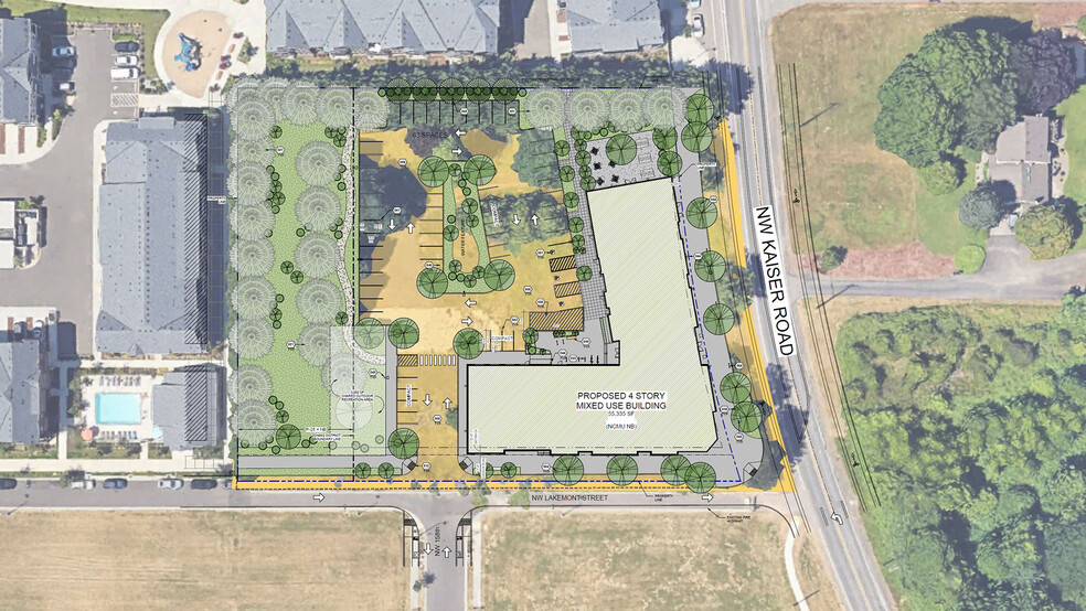7115 NW Kaiser Rd, Portland, OR for sale - Site Plan - Image 1 of 1