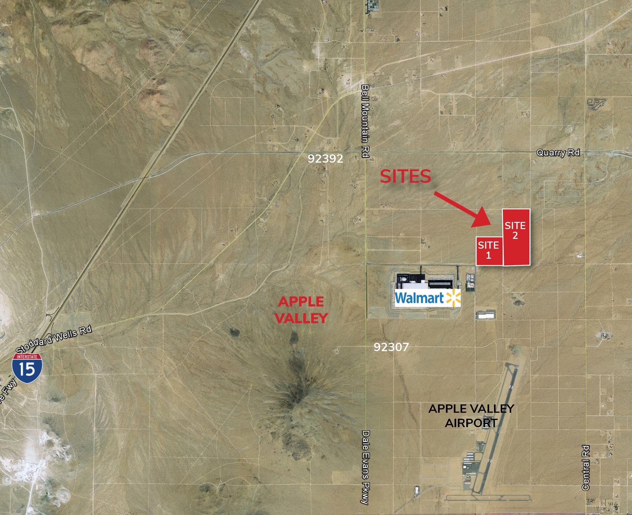 116.55-Acres Johnson Rd & Pawnee Rd, Apple Valley, CA for sale Building Photo- Image 1 of 1
