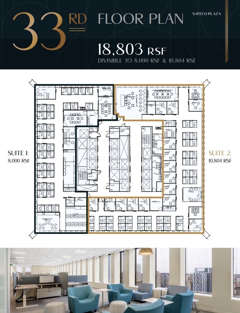 1001 4th Ave, Seattle, WA for lease Floor Plan- Image 1 of 1