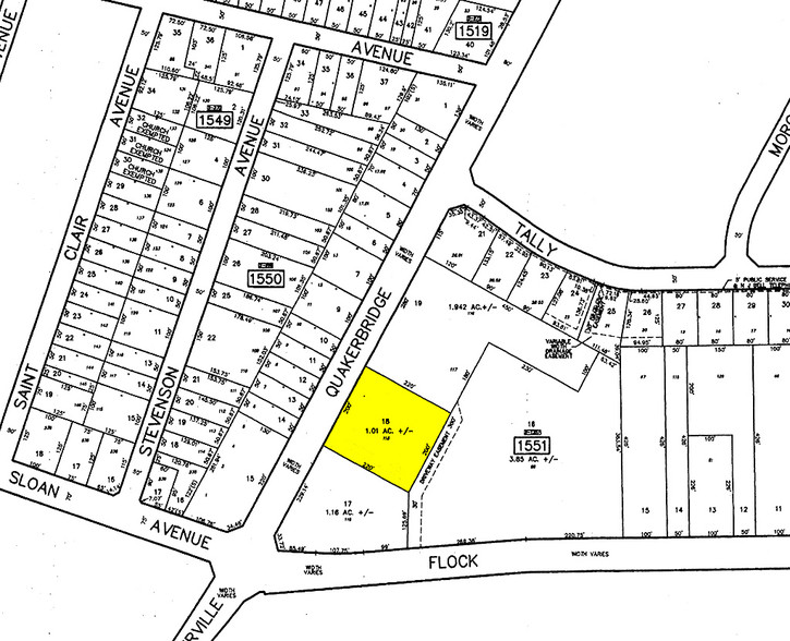 3257 Quakerbridge Rd, Hamilton, NJ for sale - Plat Map - Image 2 of 4