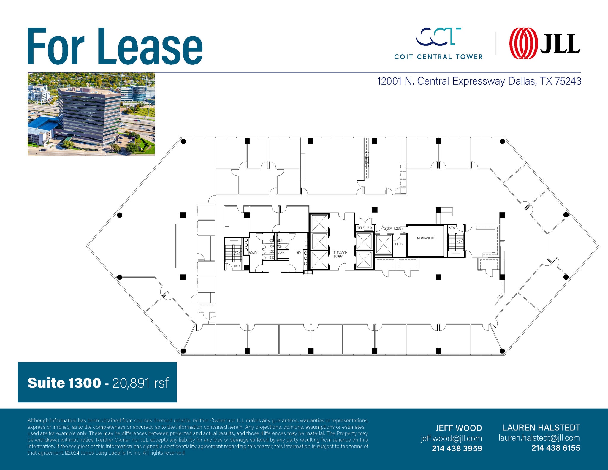12001 N Central Expy, Dallas, TX for lease Floor Plan- Image 1 of 1