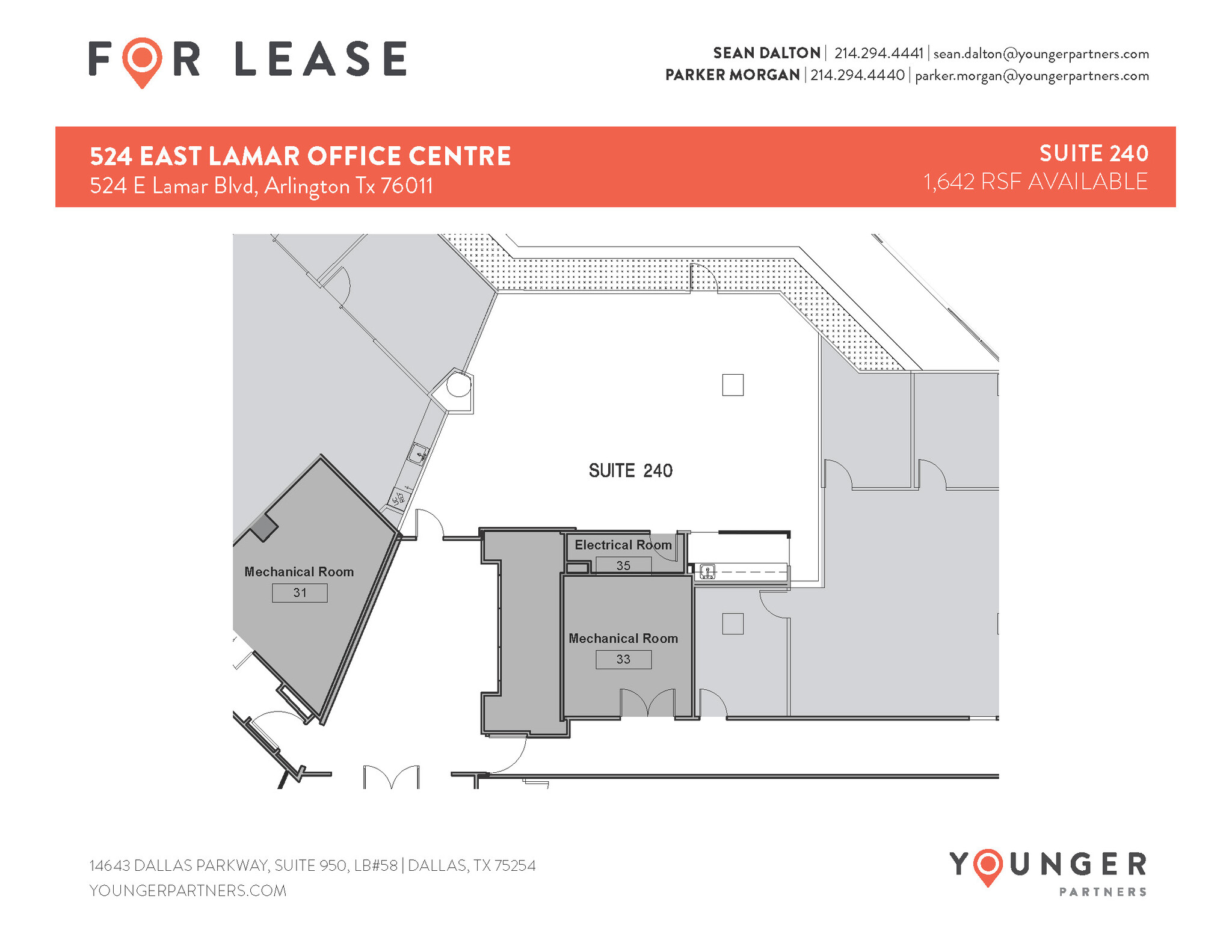 524 E Lamar Blvd, Arlington, TX for lease Floor Plan- Image 1 of 1