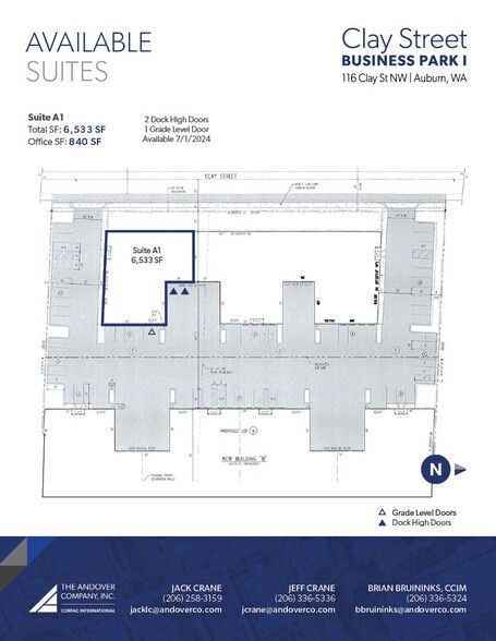 116 Clay St NW, Auburn, WA for lease - Floor Plan - Image 2 of 5