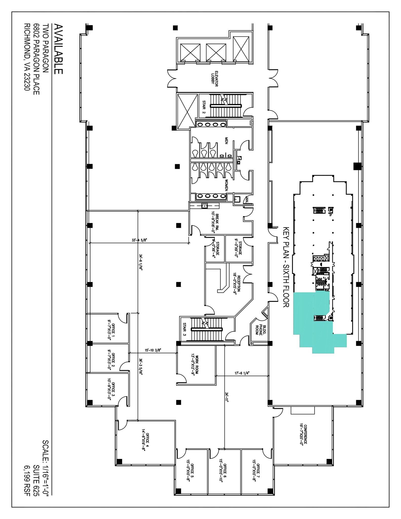 6802 Paragon Pl, Richmond, VA for lease Site Plan- Image 1 of 1