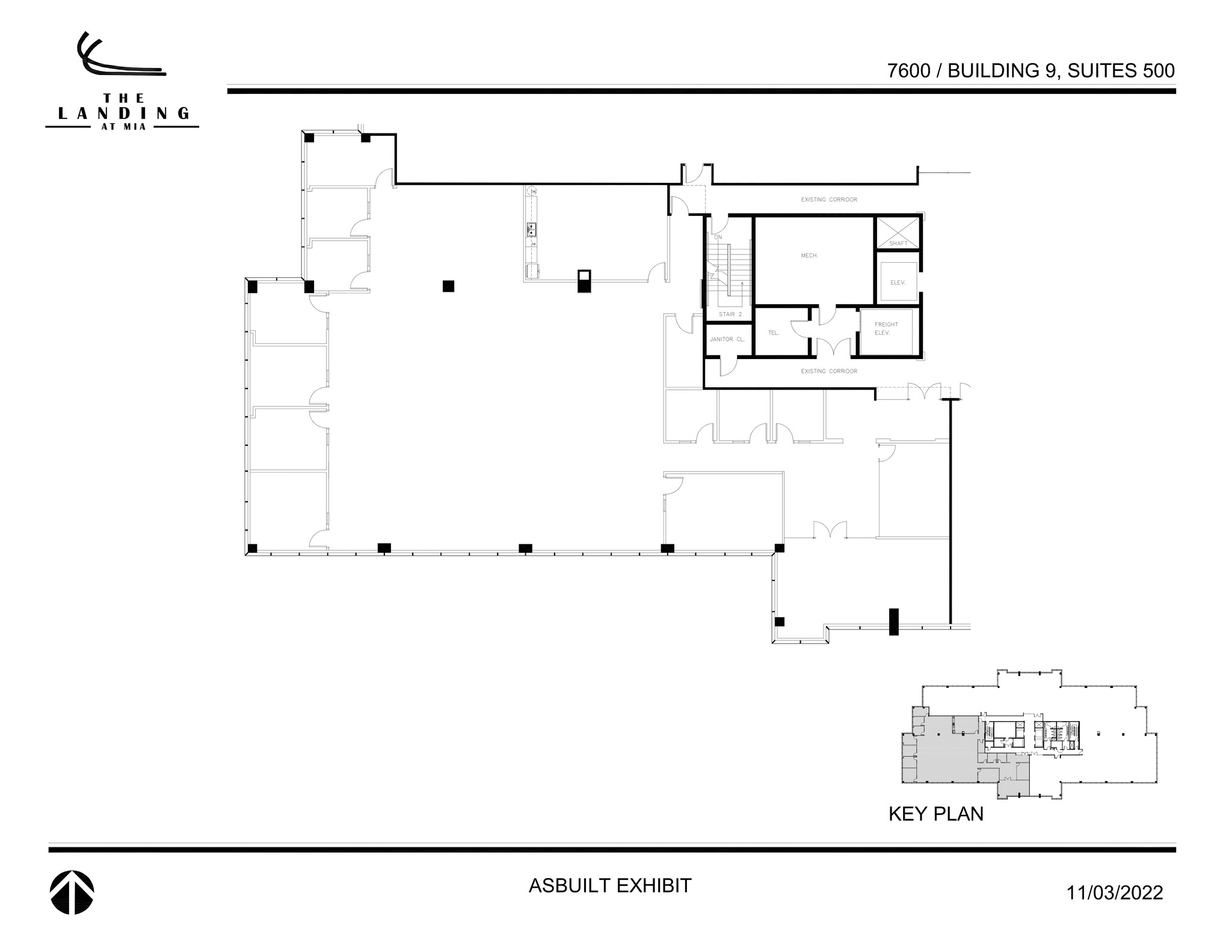 7200 Corporate Center Dr, Miami, FL for lease Site Plan- Image 1 of 1