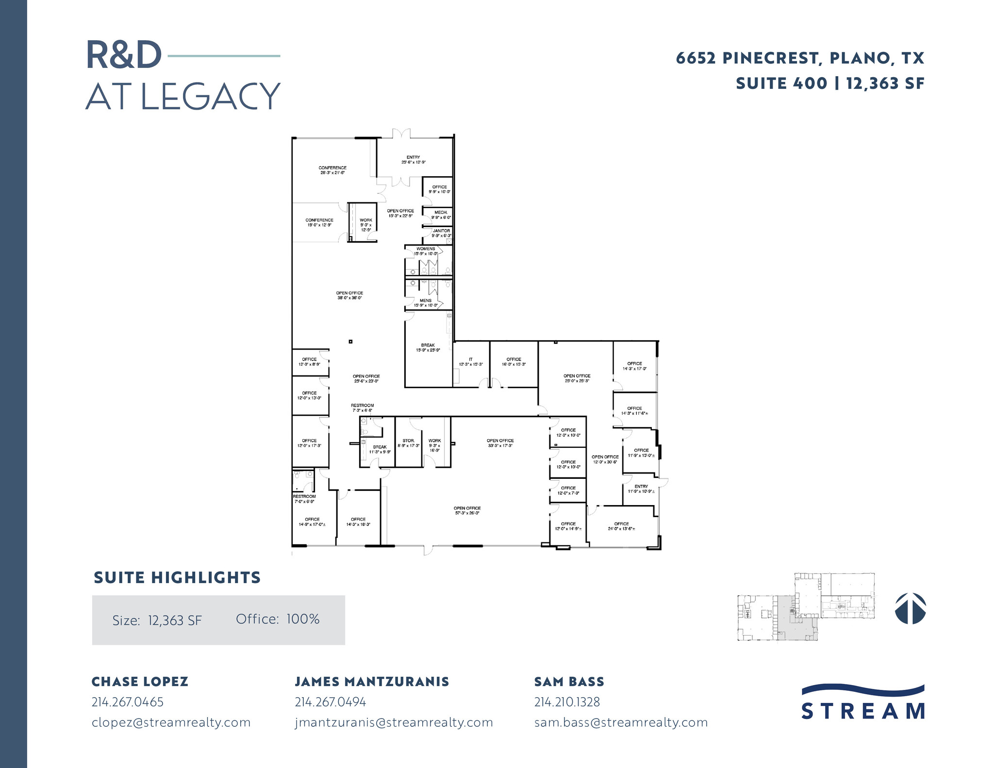 6400 Pinecrest Dr, Plano, TX for lease Floor Plan- Image 1 of 1