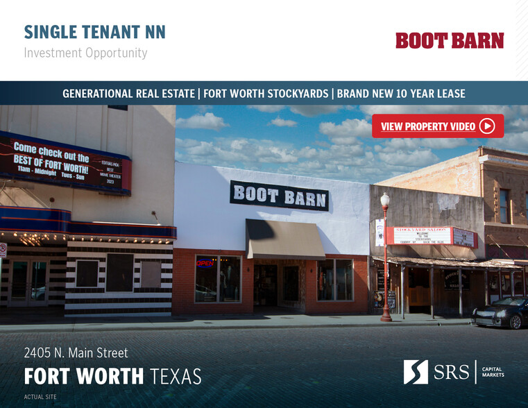 2405 N Main St, Fort Worth, TX for sale - Building Photo - Image 1 of 9