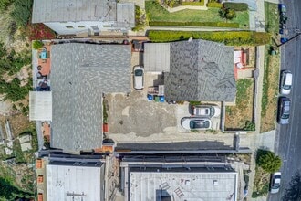 921 Manzanita St, Los Angeles, CA - AERIAL map view
