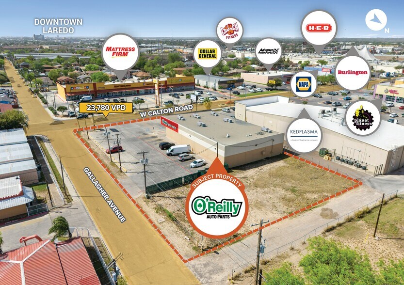 302 W Calton Rd, Laredo, TX for sale - Aerial - Image 2 of 2