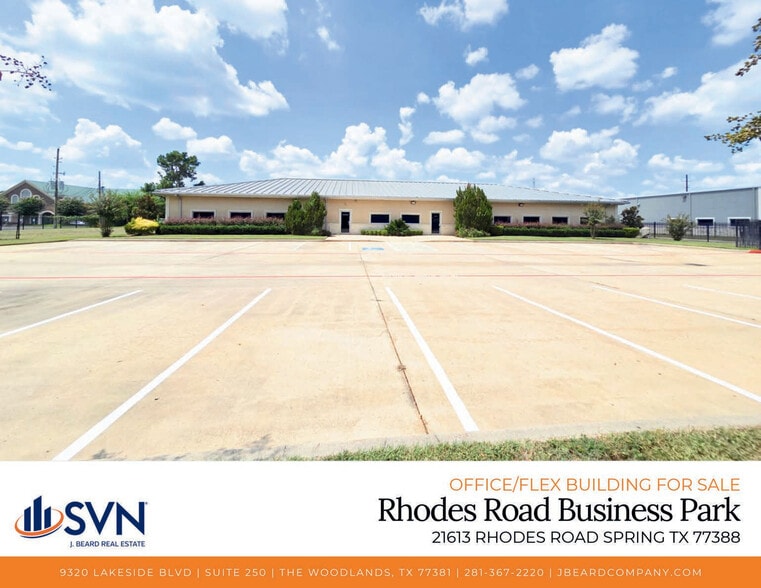 21613 Rhodes Rd, Spring, TX for sale - Primary Photo - Image 1 of 4