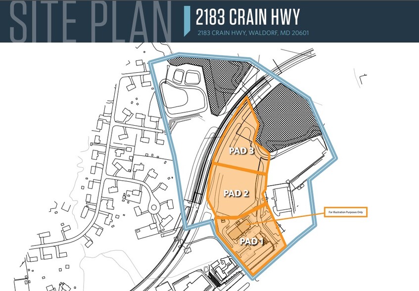 2183 Crain Hwy, Waldorf, MD for lease - Site Plan - Image 2 of 2