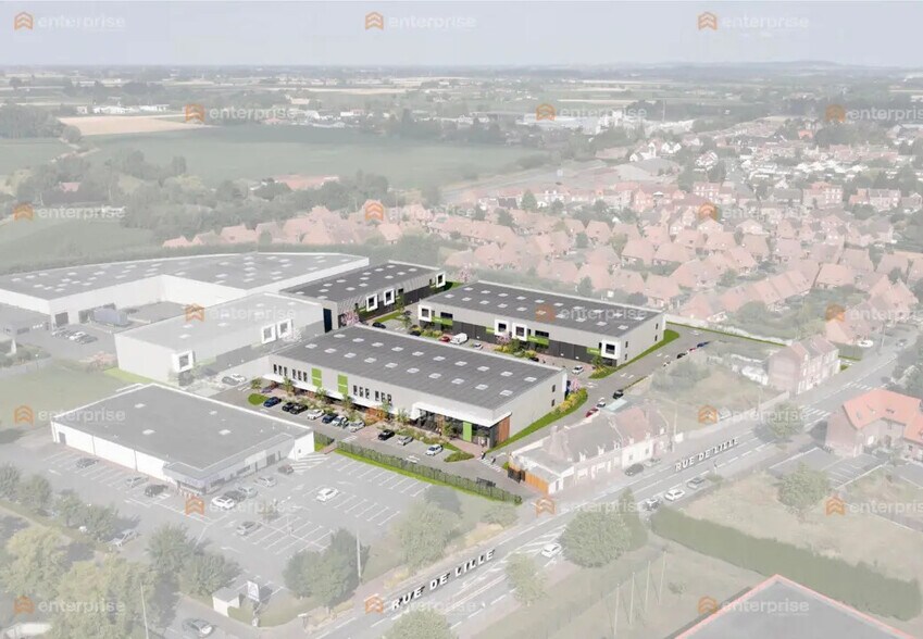 Flex in Quesnoy-sur-Deûle for lease - Aerial - Image 3 of 6