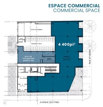 3760 St Saint-Denis, Montréal, QC for lease Floor Plan- Image 1 of 1