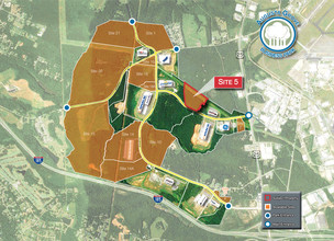 Matrix Blvd, Piedmont, SC - aerial  map view