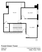 11910 Greenville Ave, Dallas, TX for lease Floor Plan- Image 1 of 1