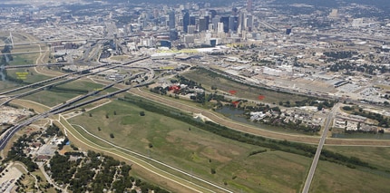 1119 S Riverfront Blvd, Dallas, TX - Aerial map view - Image1