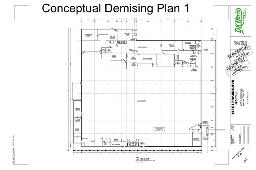 1545 S Prairie Ave, Pueblo, CO for lease - Floor Plan - Image 3 of 20