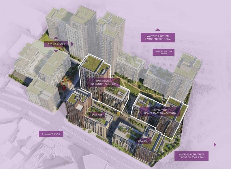 2 Fauna Walk, Watford for lease - Aerial - Image 3 of 3