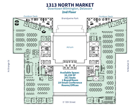 1313 N Market St, Wilmington, DE for lease Floor Plan- Image 1 of 1