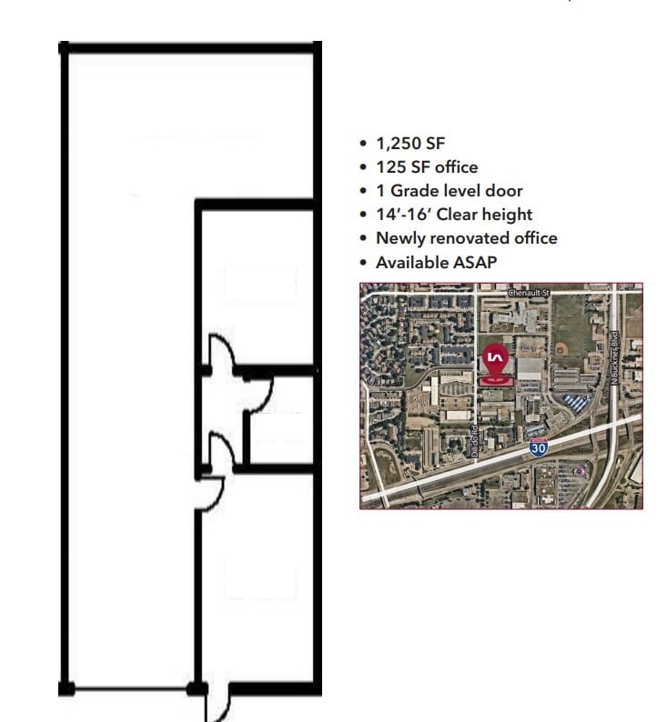 3700 Dilido Rd, Dallas, TX for lease Floor Plan- Image 1 of 1