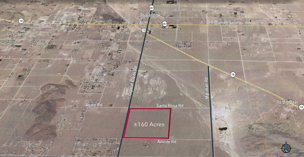 Crystal Creek Dr, Lucerne Valley, CA for sale - Primary Photo - Image 1 of 7