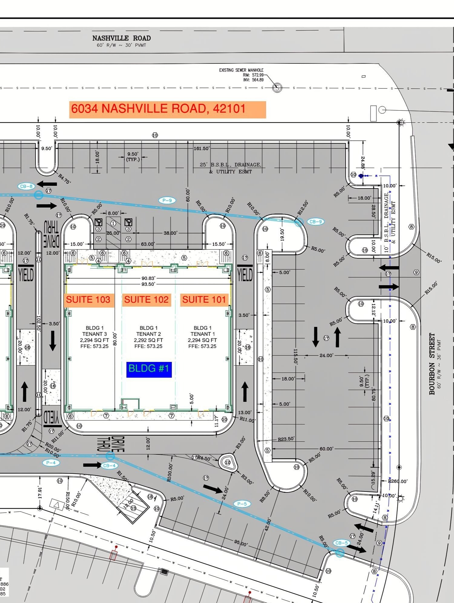 6034 Nashville Rd, Bowling Green, KY for lease Site Plan- Image 1 of 1