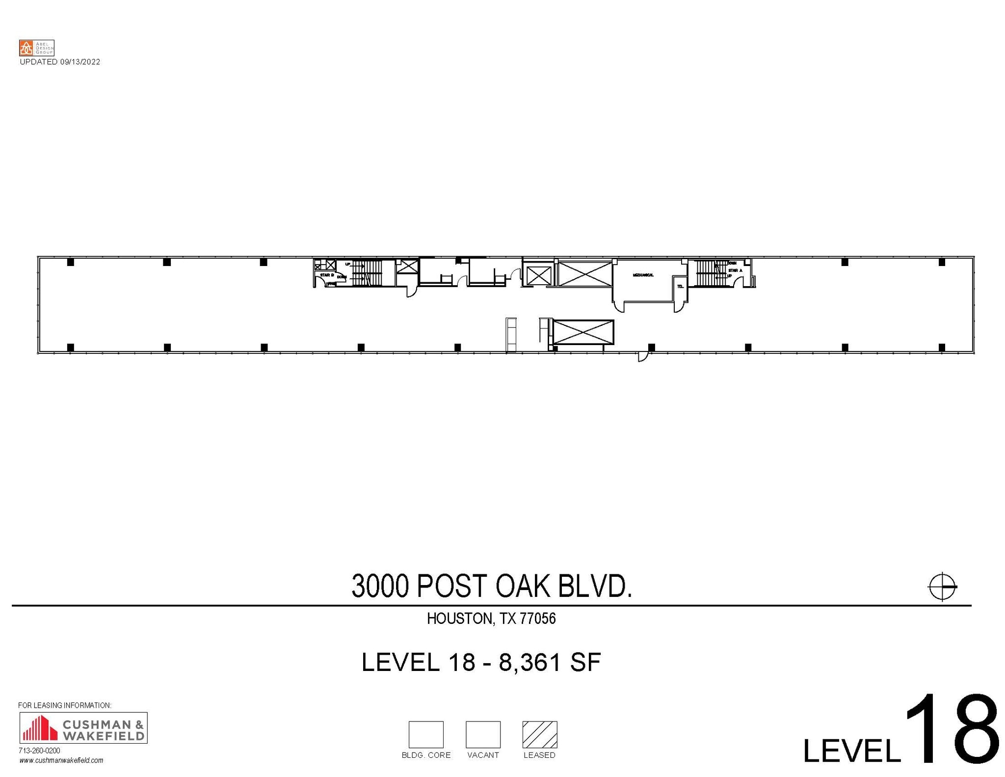3000 Post Oak Blvd, Houston, TX for lease Floor Plan- Image 1 of 1
